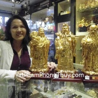 Chị Quyên - khách hàng mua tam đa vàng lớn H228G