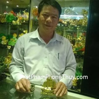 Anh Đức - Khách hàng mua Thuyền buồm đồng nhỏ D134, Mã thượng phong hầu đồng G219