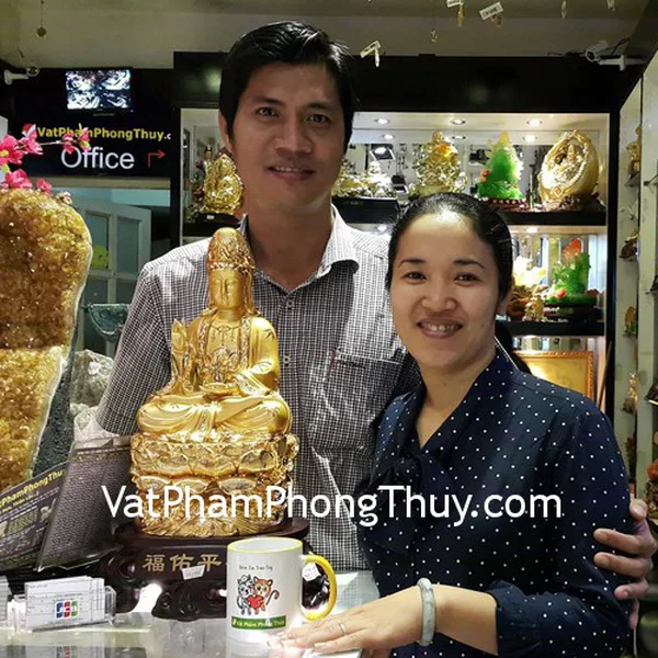 Anh Vũ- Khách hàng mua Vòng ngọc Myanmar S5160-S3-8294, Phật Bản Mệnh thạch anh đen S1132