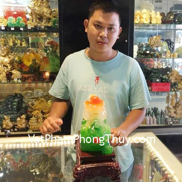 Anh Quốc - Khách hàng mua Tỳ hưu xanh K115M