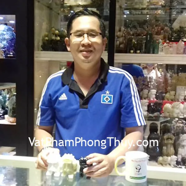 Anh Bảo - khách hàng mua Tỳ hưu Bắc kinh đen BKD-S, Tỳ hưu Bắc Kinh trắng BKT-S, Tỳ hưu Bắc kinh xanh BKX-S