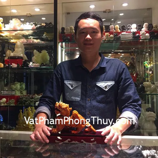 Anh Tú - Khách hàng mua Tỳ hưu tiêu ngọc đỏ lớn H019