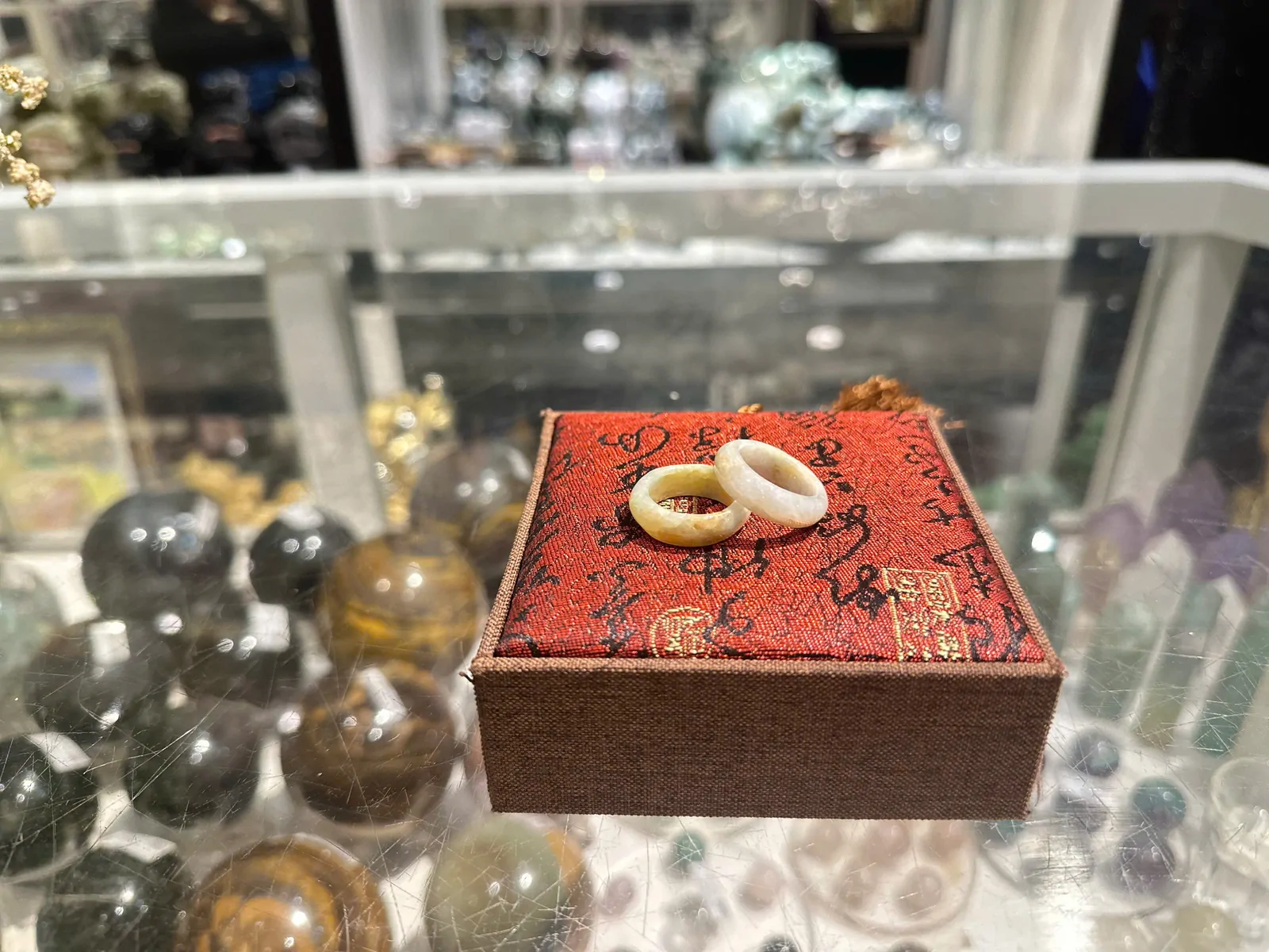 Nhẫn trơn ngọc Phỉ Thúy nhỏ bản tròn S6499