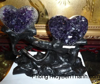 Bông thạch anh tím Uruguay 0.3kg H102-S2-1481