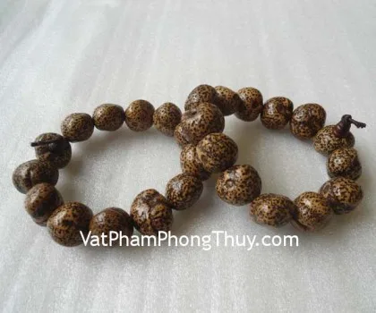 Chuỗi hổ phách hạt vàng trong A++(9.64gr)(GKĐ:8186) FS6355-F2-10739