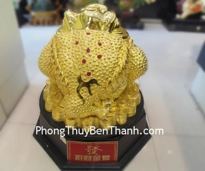Thiềm thừ vàng đế bát quái - chiêu tài kim thiềm A096