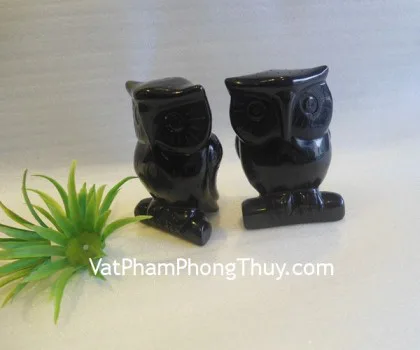 Cú mèo thạch anh hồng FS5018-6