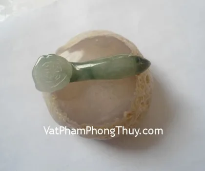 Gậy như ý ngọc Myanmar S831