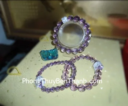 Chuỗi thạch anh ưu linh xanh S2060