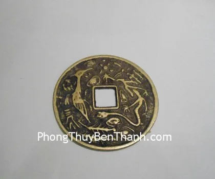 Tiền xu bát quái nhỏ FCC2029