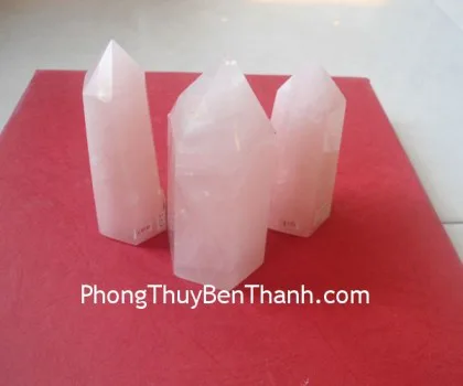 Trụ hình tháp đá thạch anh hồng (20,5gr/3564k) K047-S1-731