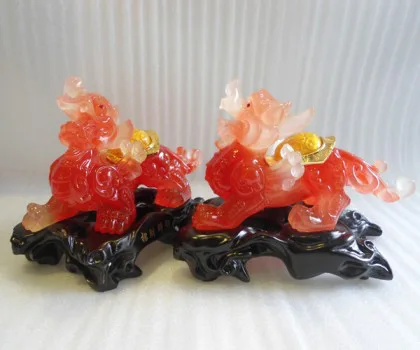 Tỳ hưu mã não yếm vàng - phú quý bích tà, trấn trạch bích tà FH116G