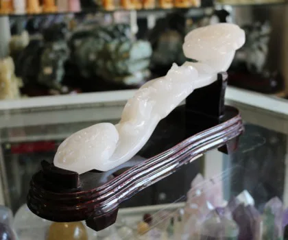 Gậy như ý bạch ngọc khủng GM077