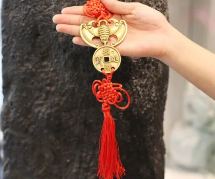 Tiền dơi có đồng tiền (Phúc tinh chiêu tài) D282