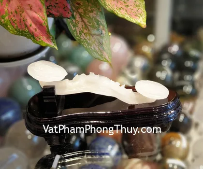 Gậy như ý bạch ngọc lớn FGM074