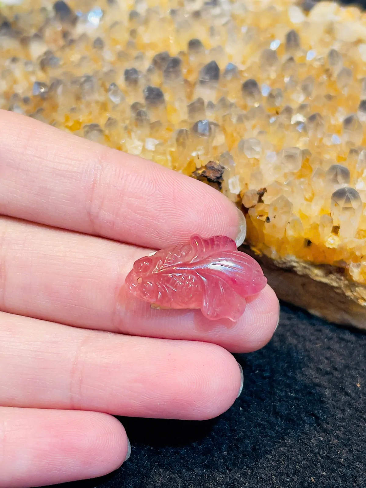 Cá chép Ruby Tourmaline ( 1.45g ) S6730-S5-4568