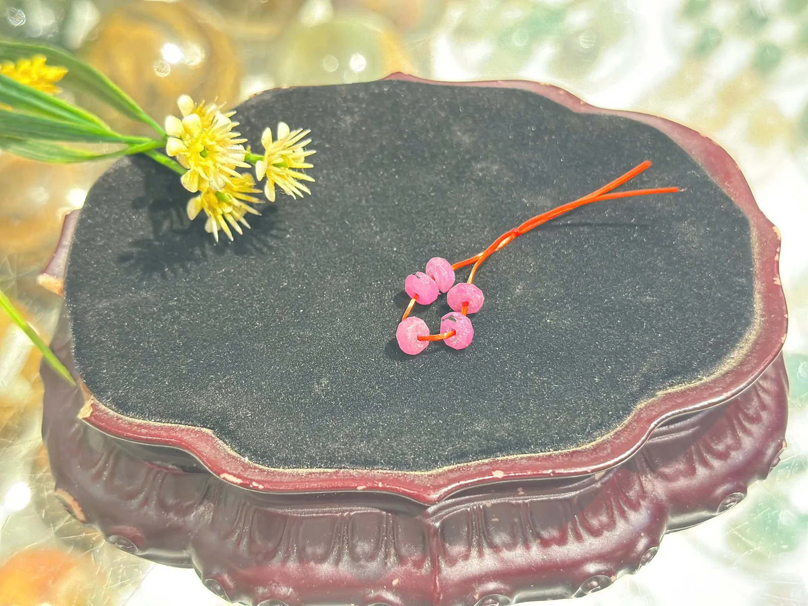 Hạt Ruby (hồng bảo hạt mài vát) S878-S3-262