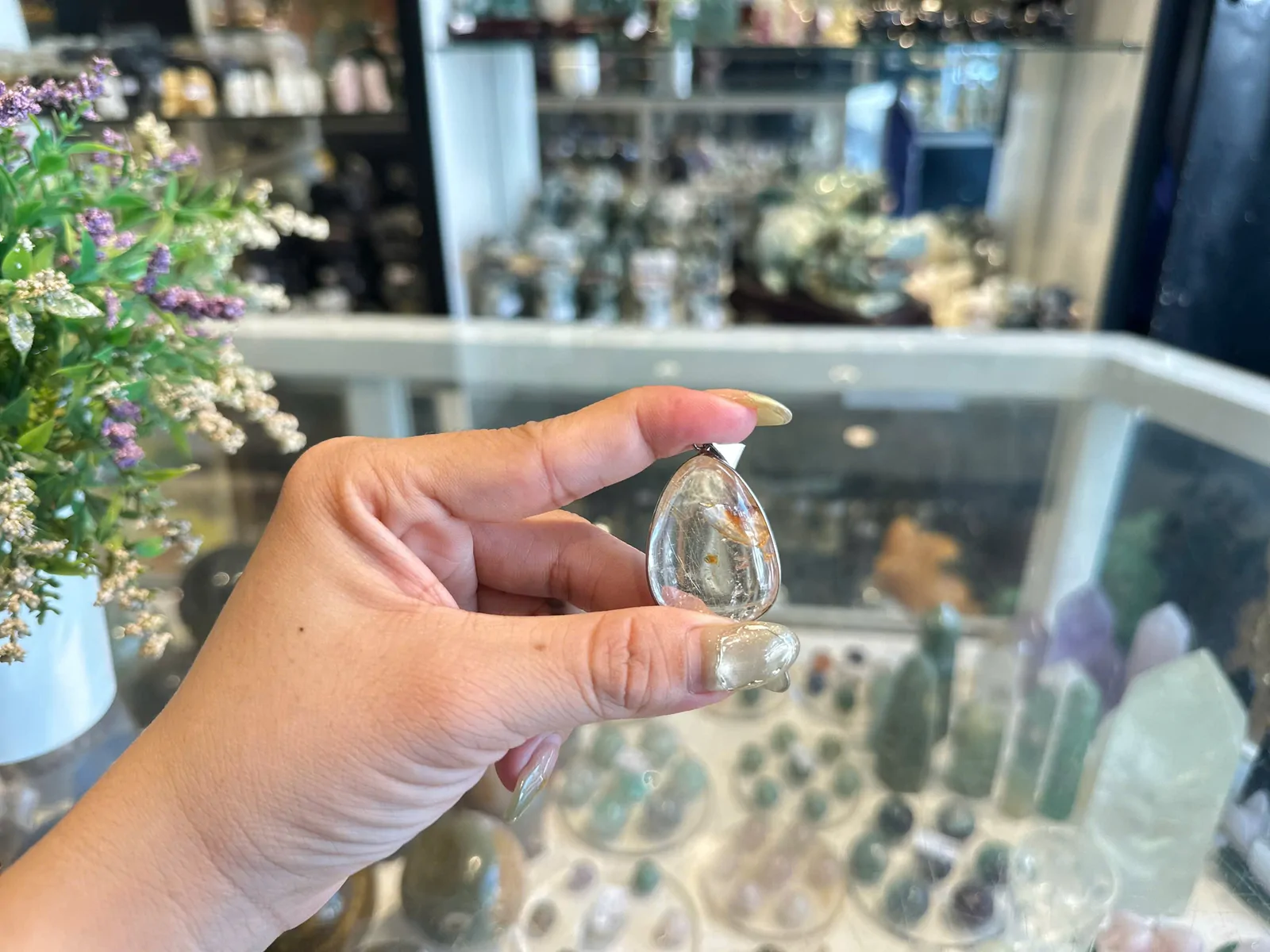 Mặt thạch anh tóc vàng (15.4g) S866-S3-1848