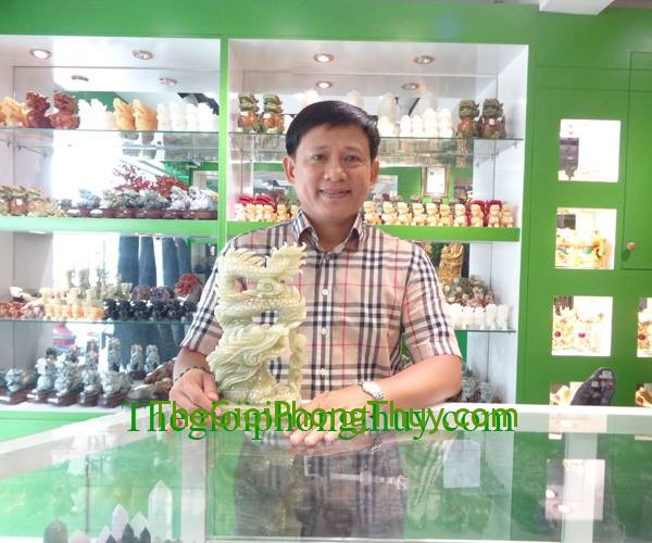 Anh Thành-khách hàng mua tượng Rồng Cẩm Thạch FN075-1