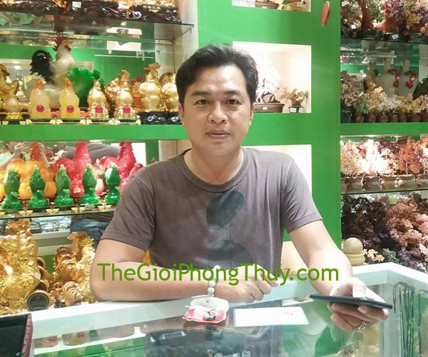 Anh Phong - Khách mua Nhẫn trơn cẩm thạch xanh đặc biệt FS5142