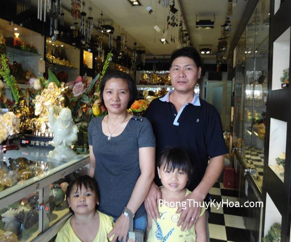 Anh Thắng - khách hàng mua Di Lặc đá cẩm thạch PDL-CTN