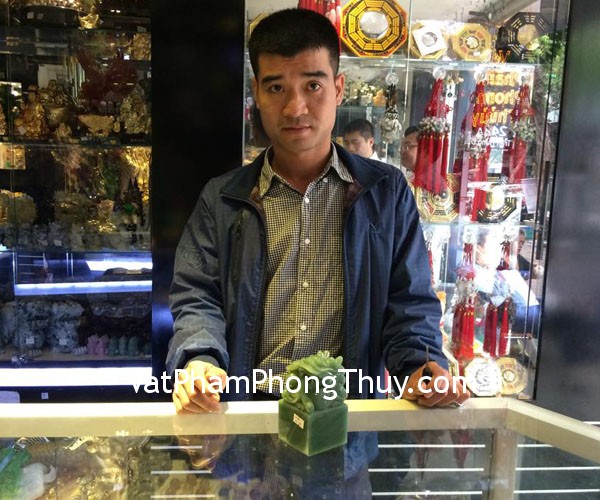 Anh Cường- khách hàng mua ấn rồng ngọc đông linh M147