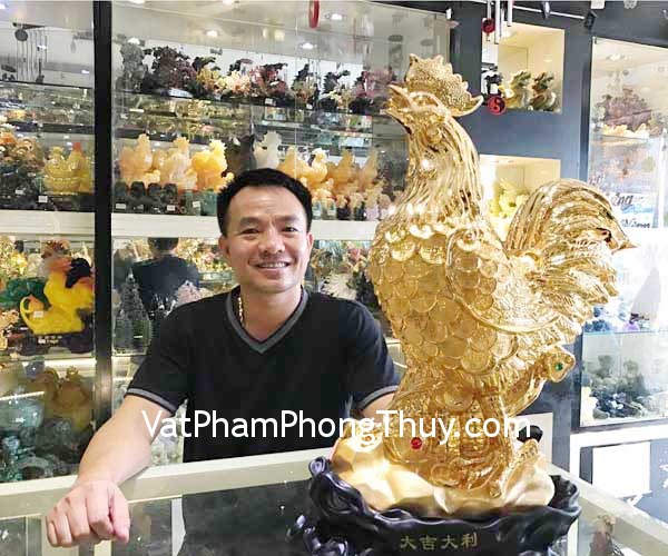 Anh Quân - khách hàng mua Gà vàng đại cát đại lợi G032A