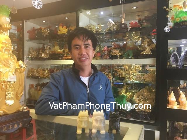 Anh Hiệu - khách hàng mua Tỳ Hưu bắc kinh đen chuẩn BKD-S, Tỳ Hưu bắc kinh trắng chuẩn BKT-S, Tỳ Hưu bắc kinh xanh chuẩn BKX-S, mặt Tỳ Hưu thạch anh tím vảy rồng S763