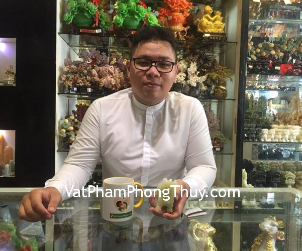 Anh Phương- khách hàng mua tỳ hưu bắc kinh xanh chuẩn BKX-S