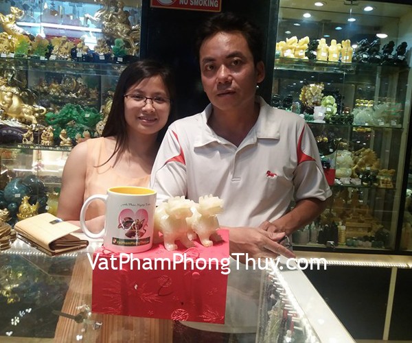 Anh Trung - Khách hàng mua Tỳ hưu bắc kinh xanh chuẩn BKX-S