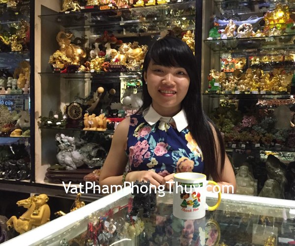 Chị Quỳnh-khách hàng mua Tỳ hưu Bắc Kinh đen chuẩn BKD-S
