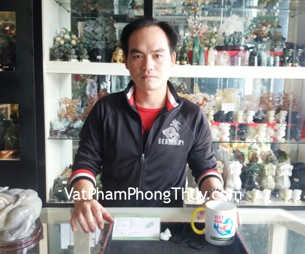Anh Minh - khách hàng mua Tỳ hưu ngọc Phỉ thúy S2003-9186